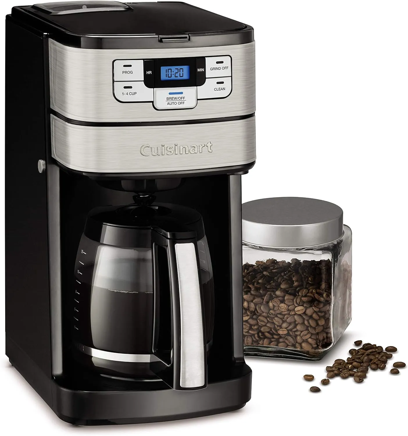 Cuisinart Grind & Brew 12-Cup Coffeemaker, Black – Certified Refurbished