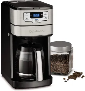 Cuisinart Grind & Brew 12-Cup Coffeemaker, Black – Certified Refurbished