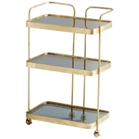 Cyan Design 10766 Taverna Bar Cart - Antique Brass