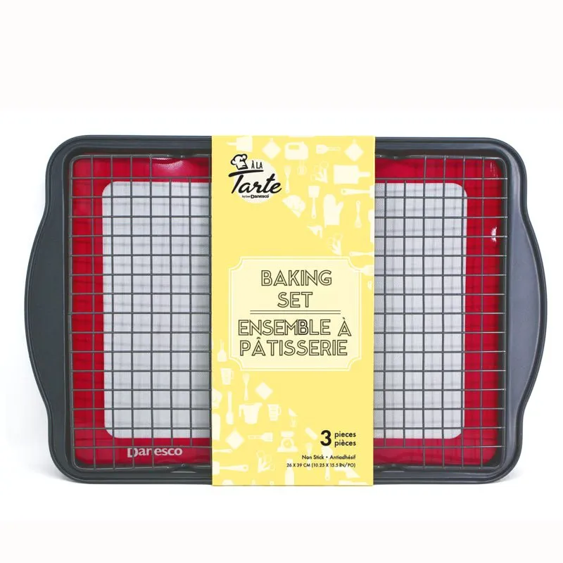 Danesco 6694630AS 3-Piece Baking Set