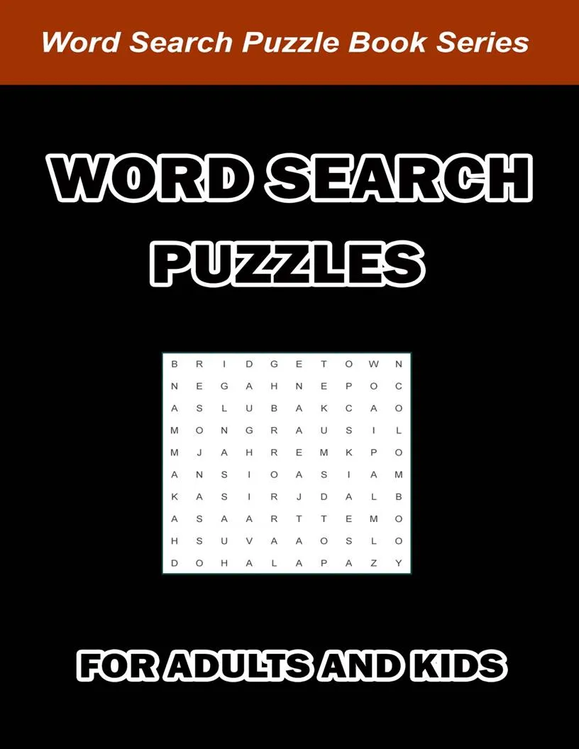 Digital Download 100 Printable Word Search Puzzles