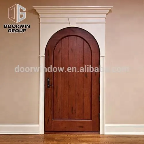 DOORWIN 2021SanFrancisco office Solid Wood Wine Cellar Door with Insulated Decorative Glassby Doorwin