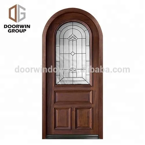 DOORWIN 2021SanFrancisco office Solid Wood Wine Cellar Door with Insulated Decorative Glassby Doorwin