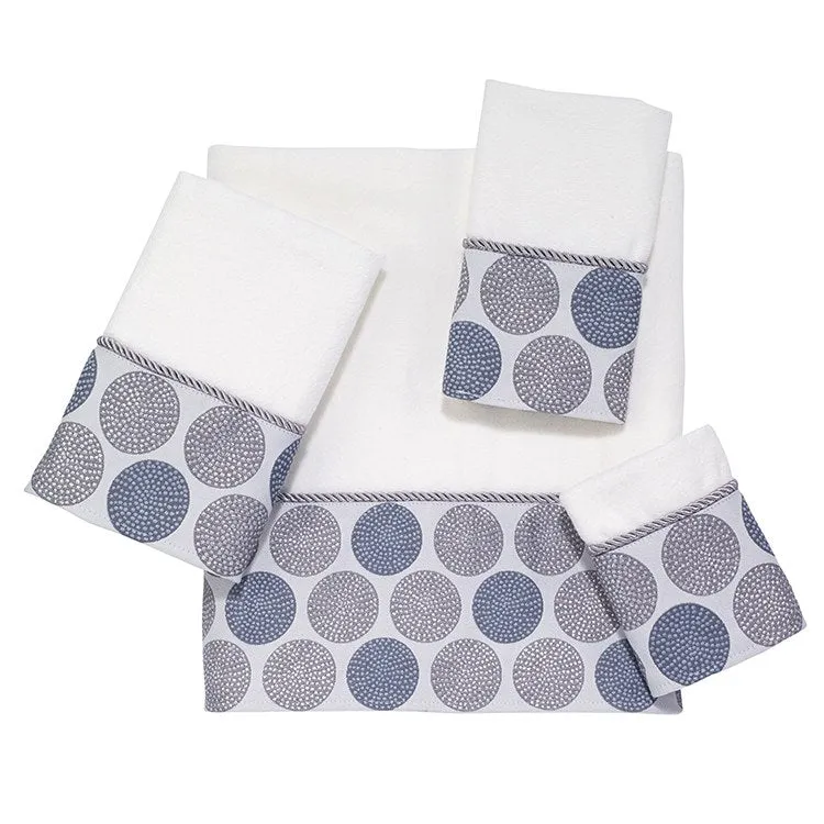 Dotted Circles Bath Towel