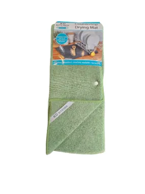 Drying Mat Micro Fiber Counter Top   R6908  green