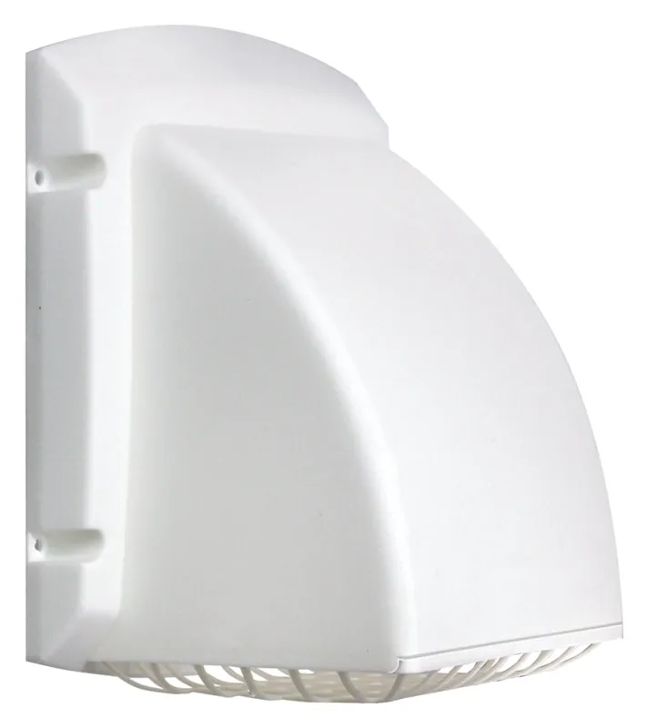 Dundas Jafine ProMax PMC4WX Exhaust Cap, 4 in Duct, Polypropylene, White :CD: QUANTITY: 1