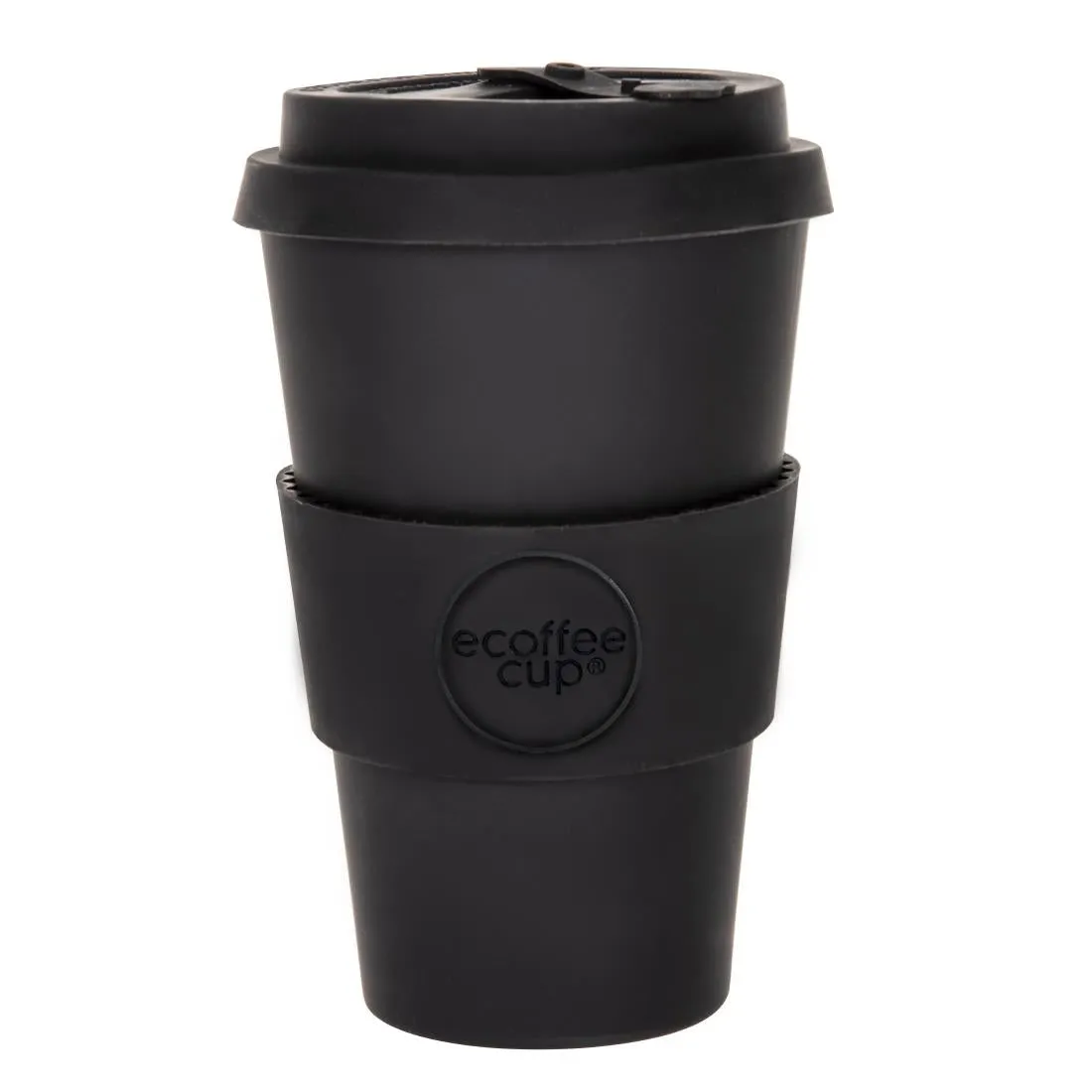 DY493 ecoffee Cup Reusable Coffee Cup Kerr & Napier Black 14oz