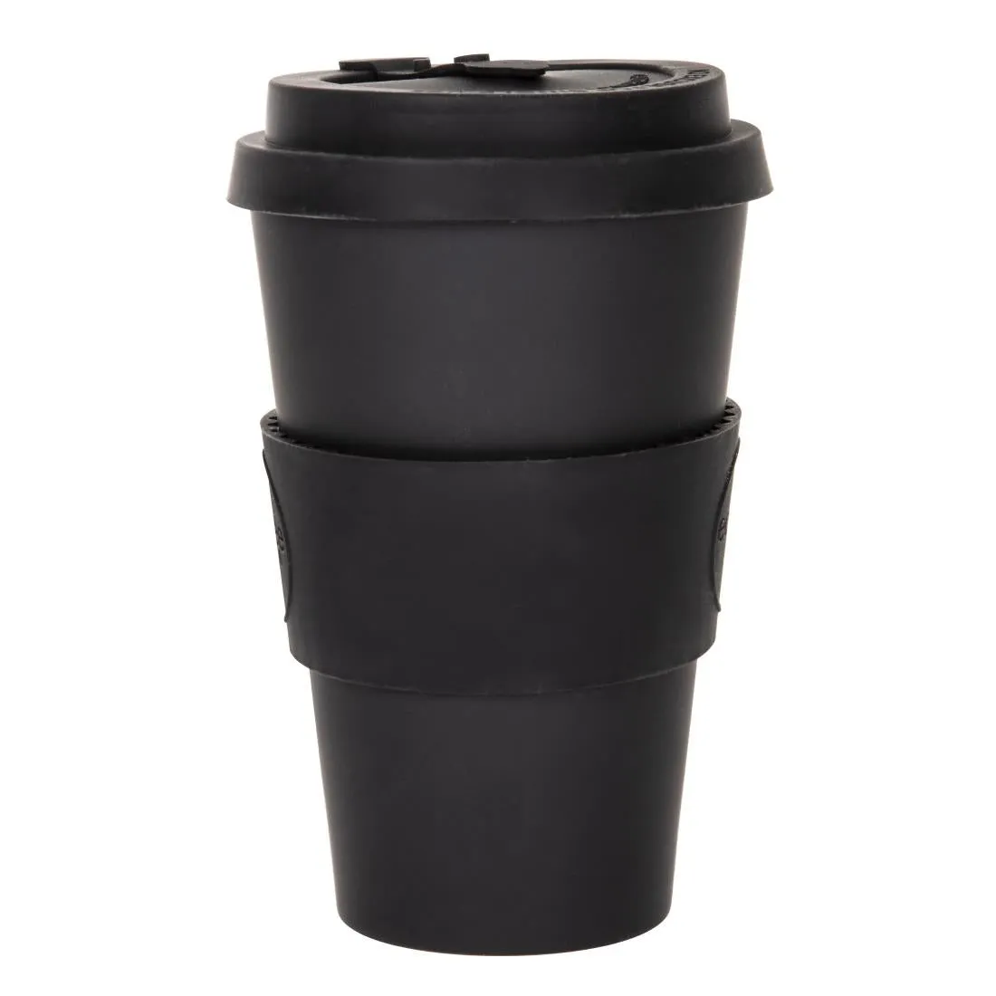 DY493 ecoffee Cup Reusable Coffee Cup Kerr & Napier Black 14oz