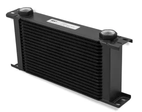 Earl's Performance 440ERL UltraPro Oil Cooler; Black; 40 Row; -10AN Female; Wide;