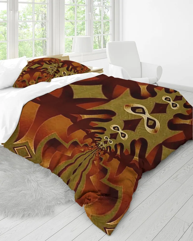 Earth 1 Queen Duvet Cover Set