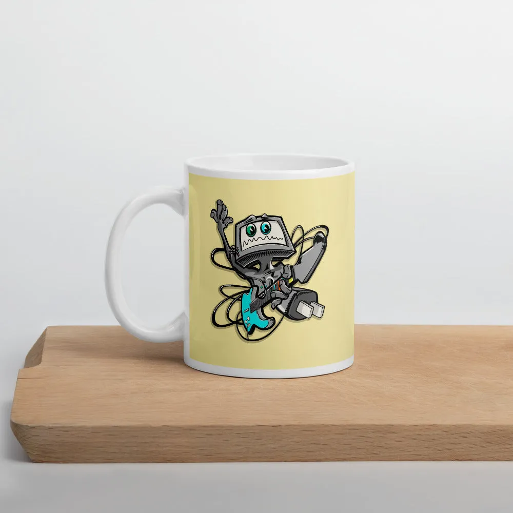 Electric Power Cartoon Mug