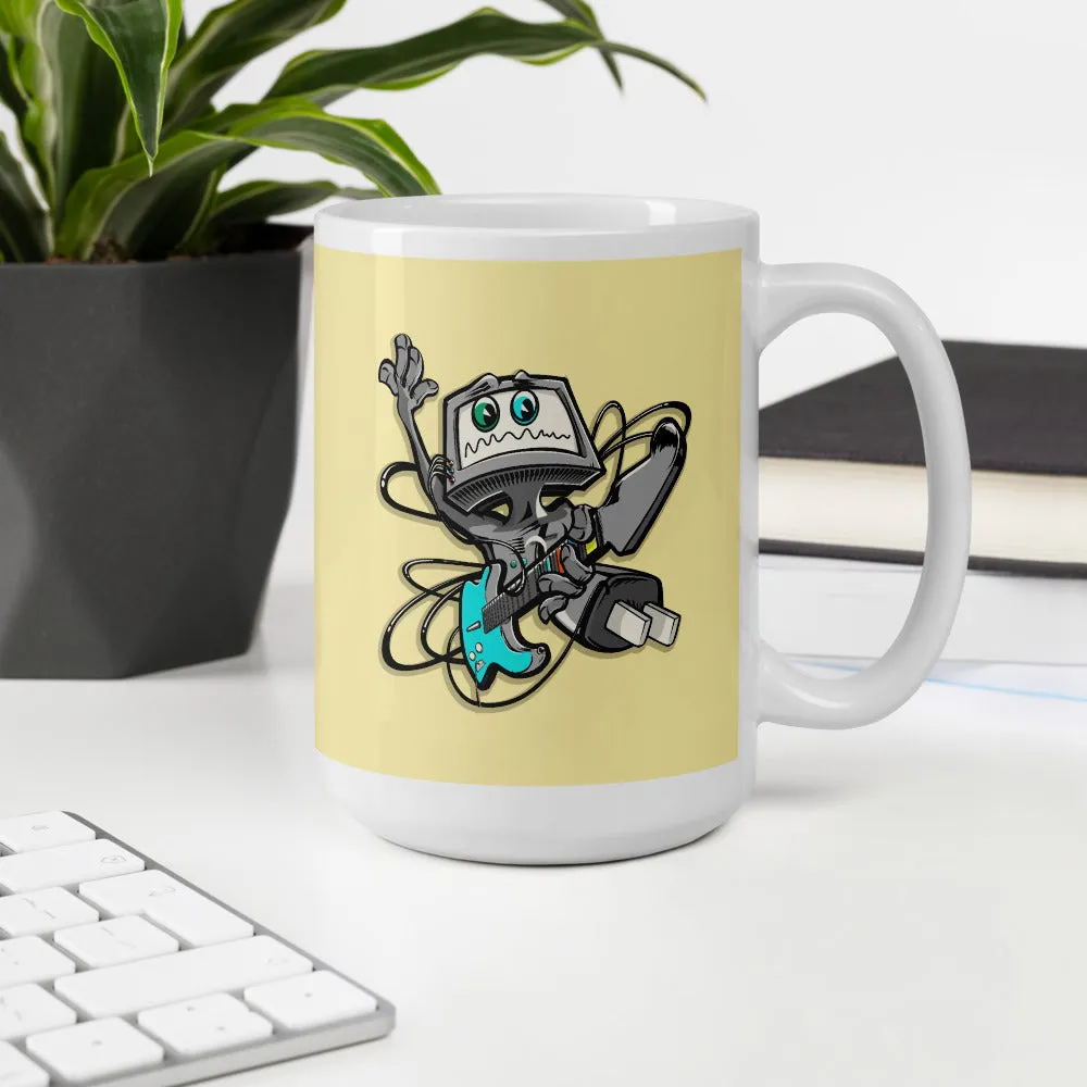 Electric Power Cartoon Mug