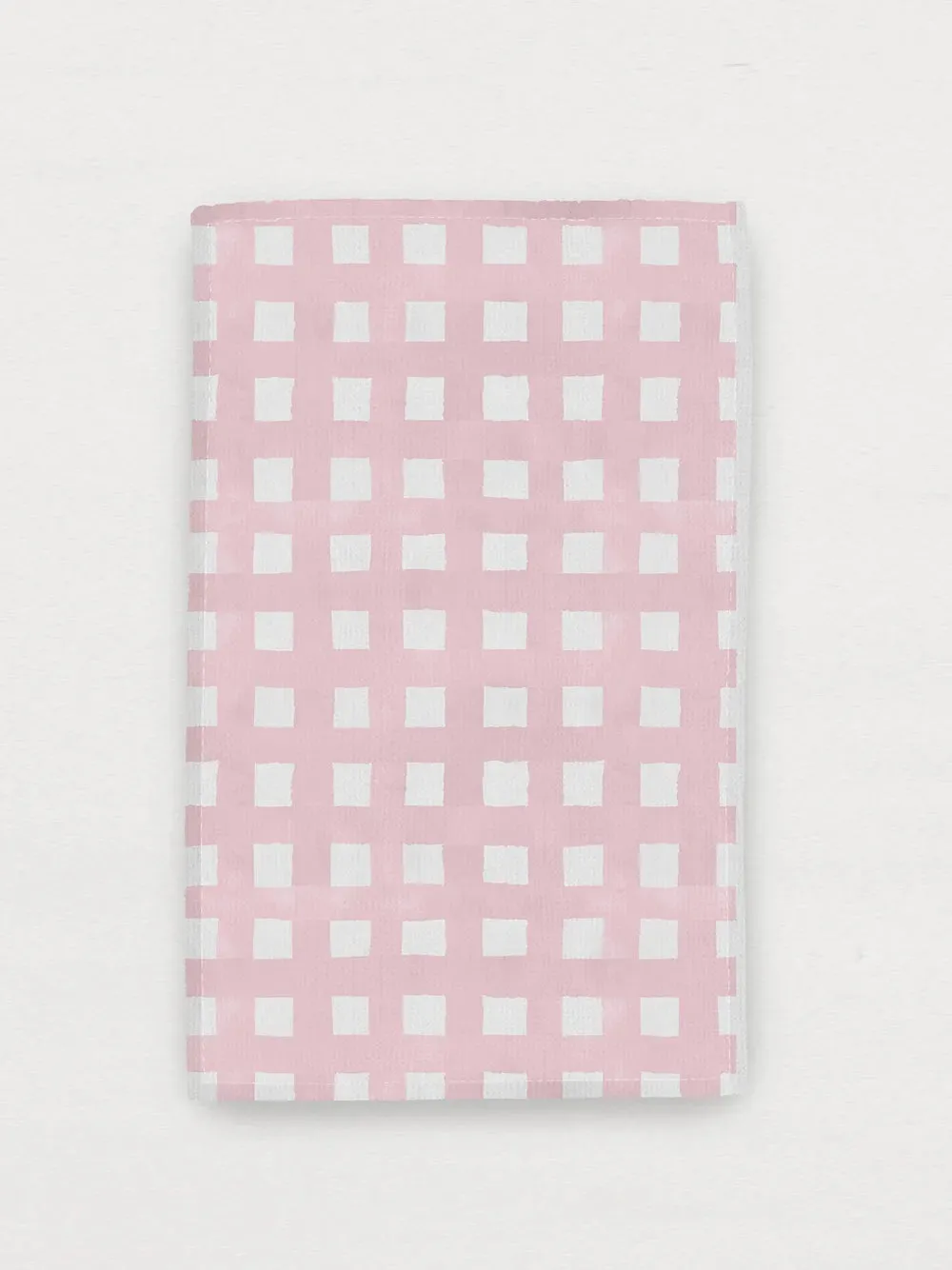 Ellie Plaid Pink Burp Cloth