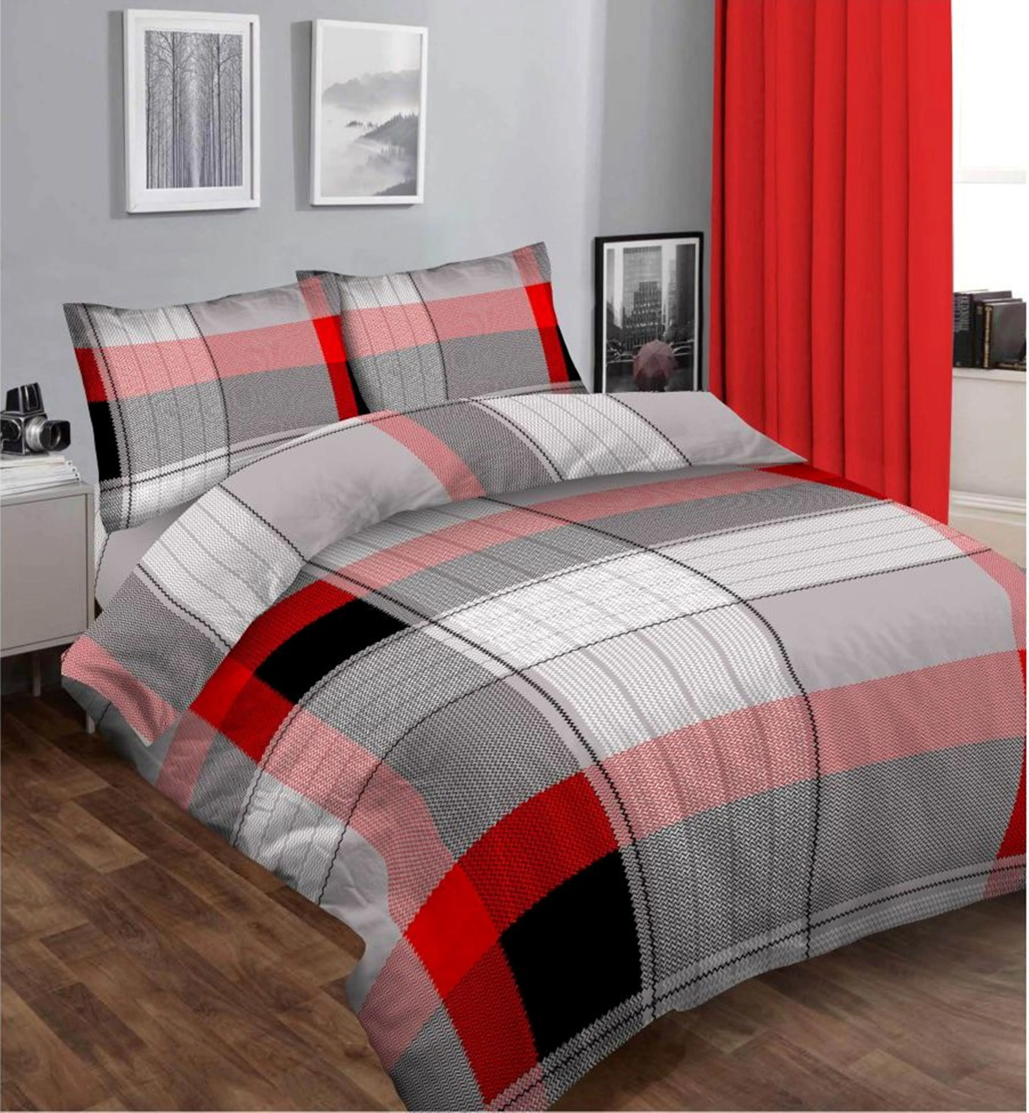 Emperor Size Printed Duvet Cover Sets