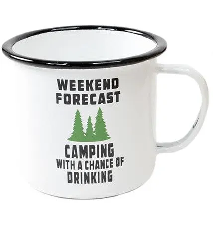 ENAMEL CAMPER MUG