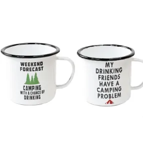 ENAMEL CAMPER MUG