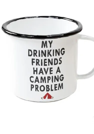 ENAMEL CAMPER MUG