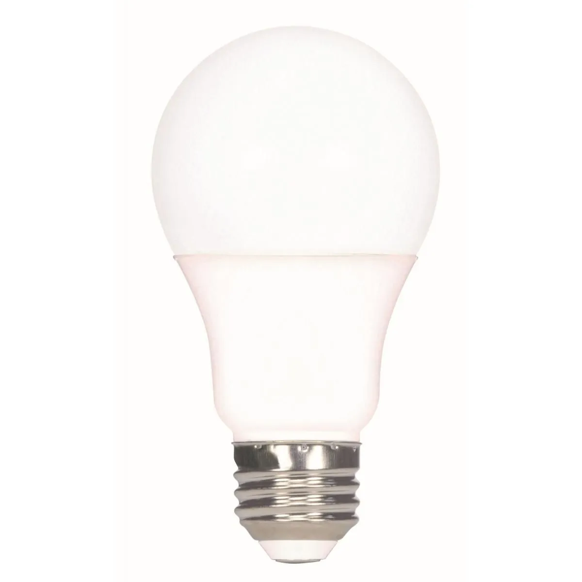 Enclosed Rated A19 LED Bulb, 9 Watts, 800 Lumens, 2700K, E26 Medium Base, Frosted Finish, 12V