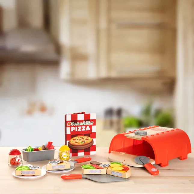 Fat Brain Toys Pretendables Backyard Pizza Set