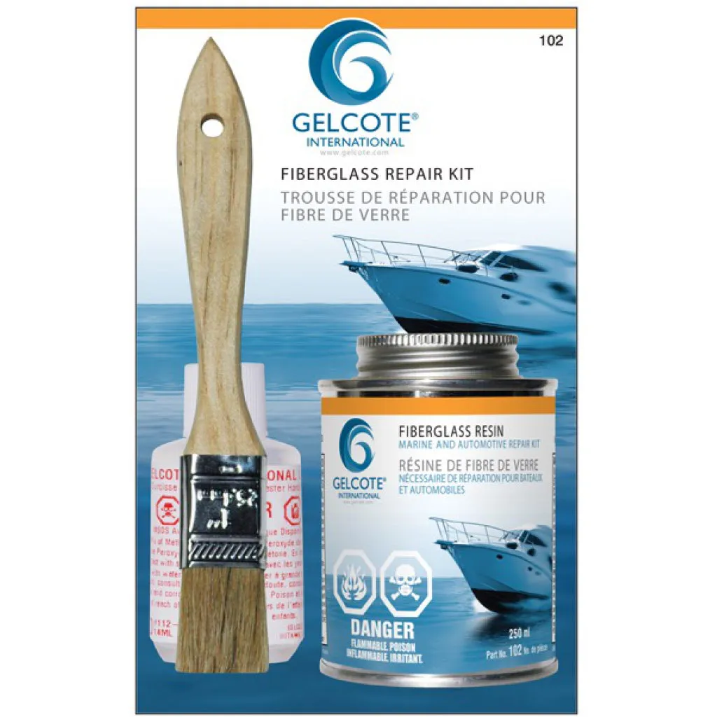 Fiberglass Repair Kit with 6oz cloth