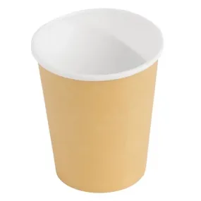 Fiesta Disposable Coffee Cups Single Wall Kraft 340ml / 12oz (Pack of 50) - GF033