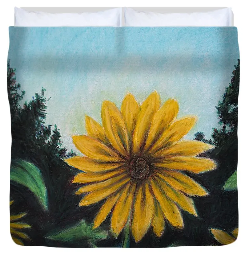 Flower of Sun - Duvet Cover