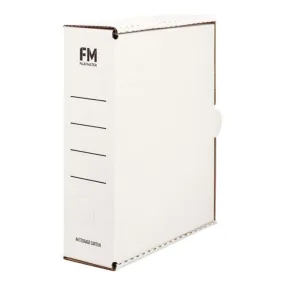 FM Storage Carton White A4 333x255x90mm 900/Pallet