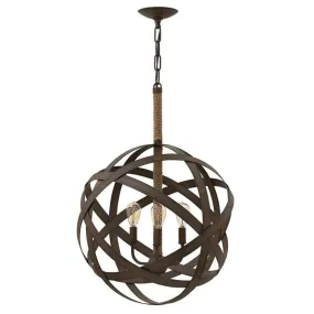 Fredrick Ramond FR40703VIR Chandelier Carson Vintage Iron Pendant Lights