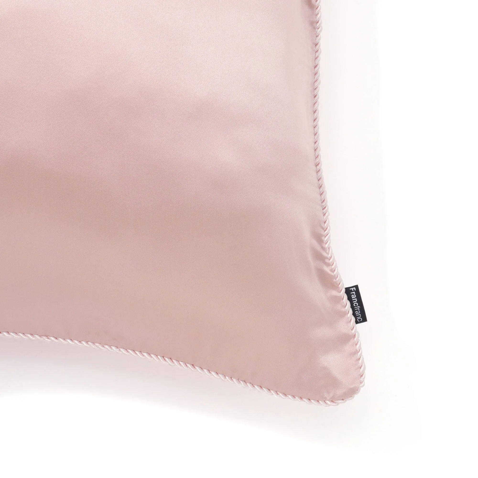 Front Silk Cushion Cover 450 x 450  Pink