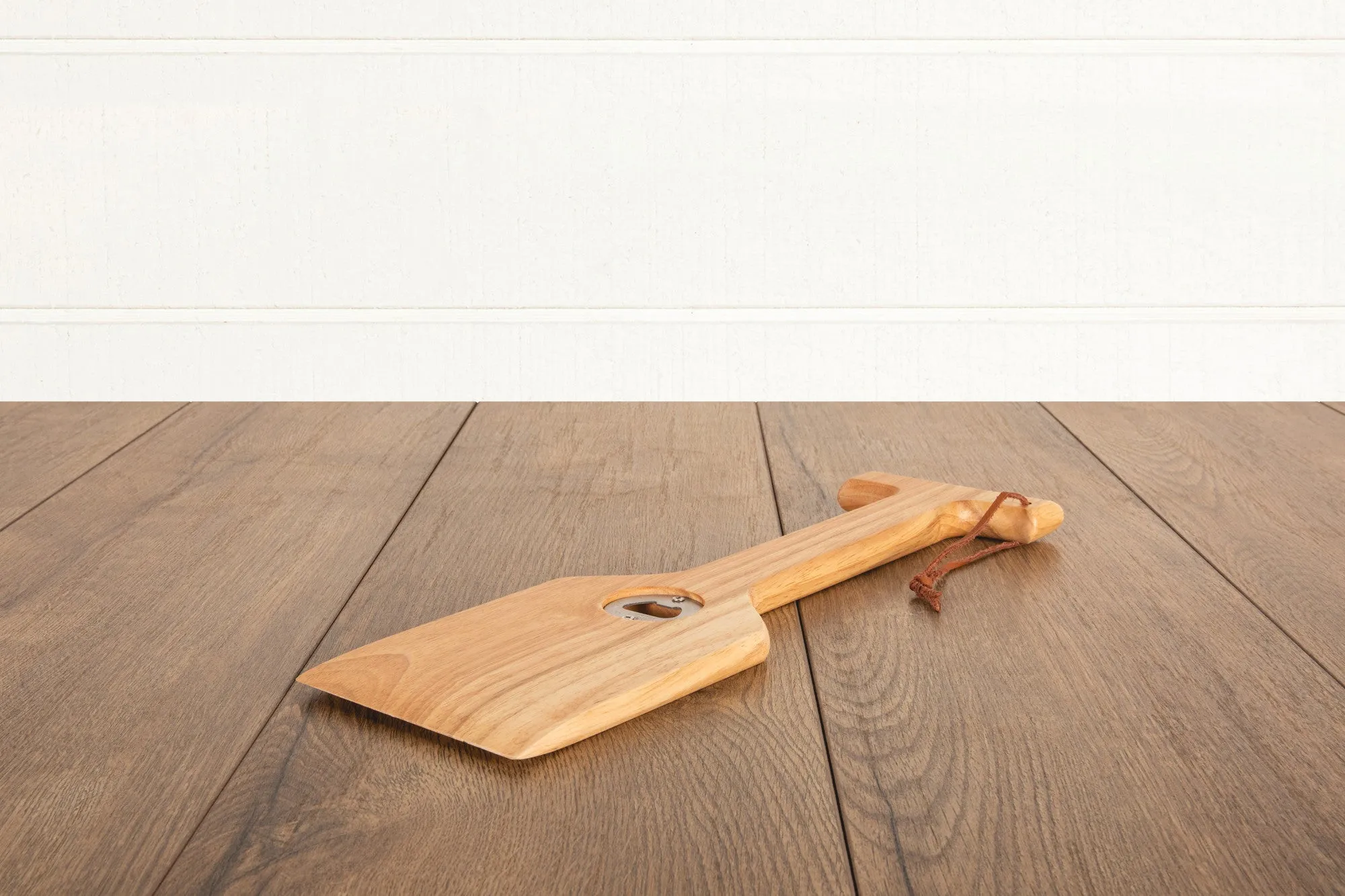 Georgia Bulldogs - Hardwood BBQ Grill Scraper with Bottle Opener