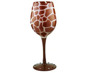 Giraffe Wine Glass