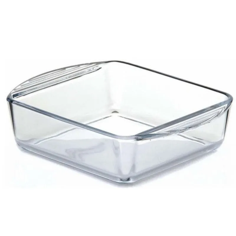 Glass Square Oven Tray, Baking Dish for Oven, 35 Oz