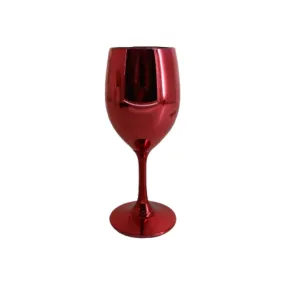 Glass Tumbler Wine Glass Red 19x7.5cm XGL2577