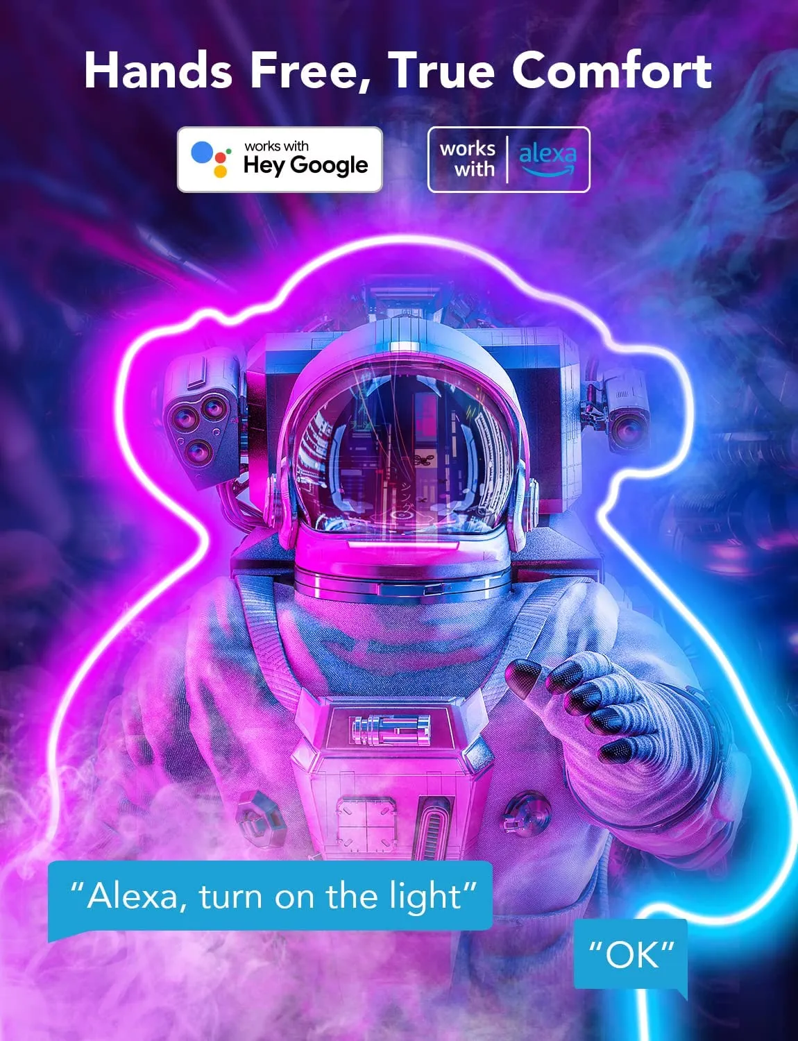 Govee Neon Rope Light, RGBIC Rope Lights, Alexa | Google Assistant 3M/10Feet