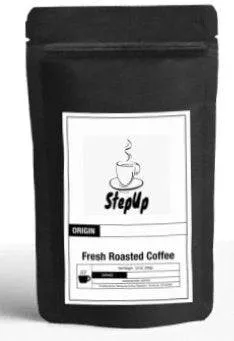 Half-Caff Low Caffeine Medium Roast Whole Bean Coffee | Colombian & Brazilian Blend