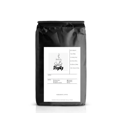 Half-Caff Low Caffeine Medium Roast Whole Bean Coffee | Colombian & Brazilian Blend