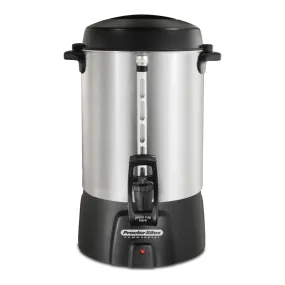 Hamilton Beach 45060R Proctor Silex 60-Cup Coffee Urn/Percolator, 1090W