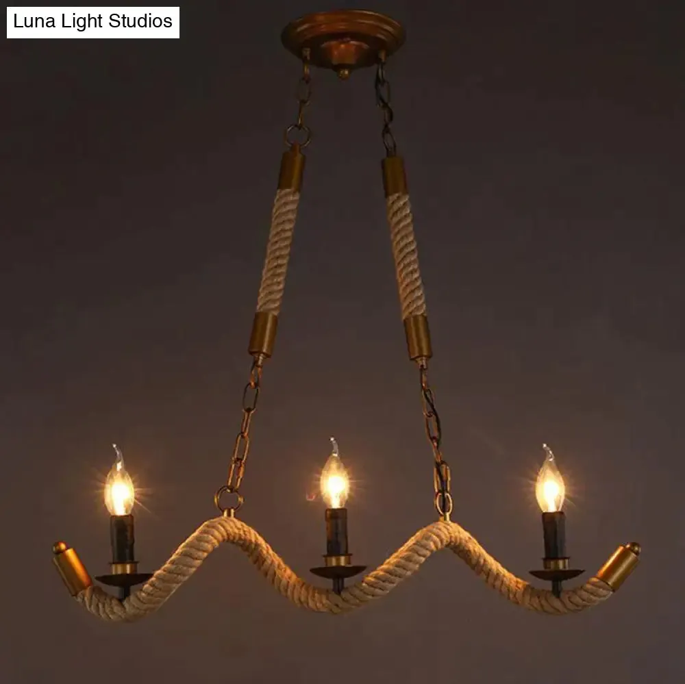 Handmade Vintage Pendant Lights Loft Rope Pendants Lamps Industrial Retro Edison Lamp Lustres De Teto Suspension For Kitchen