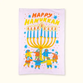 Hanukkah Tea Towel