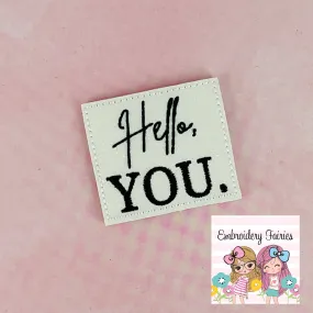 Hello, You. Feltie Design