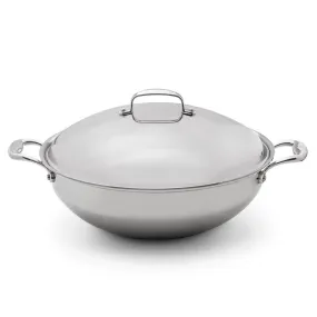 Heritage Steel Enhanced 5-ply Stainless 13.5″ Wok