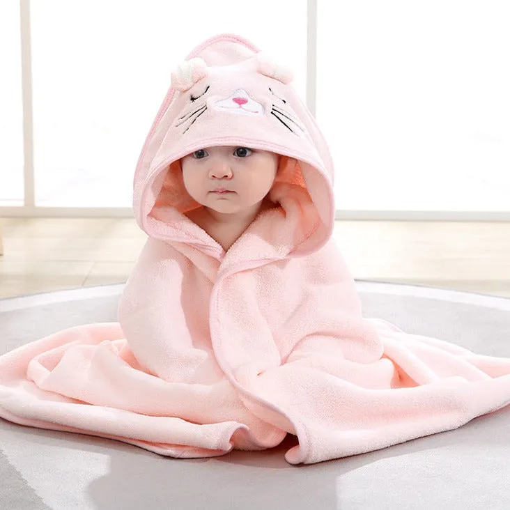 Hooded Baby Bath Towel