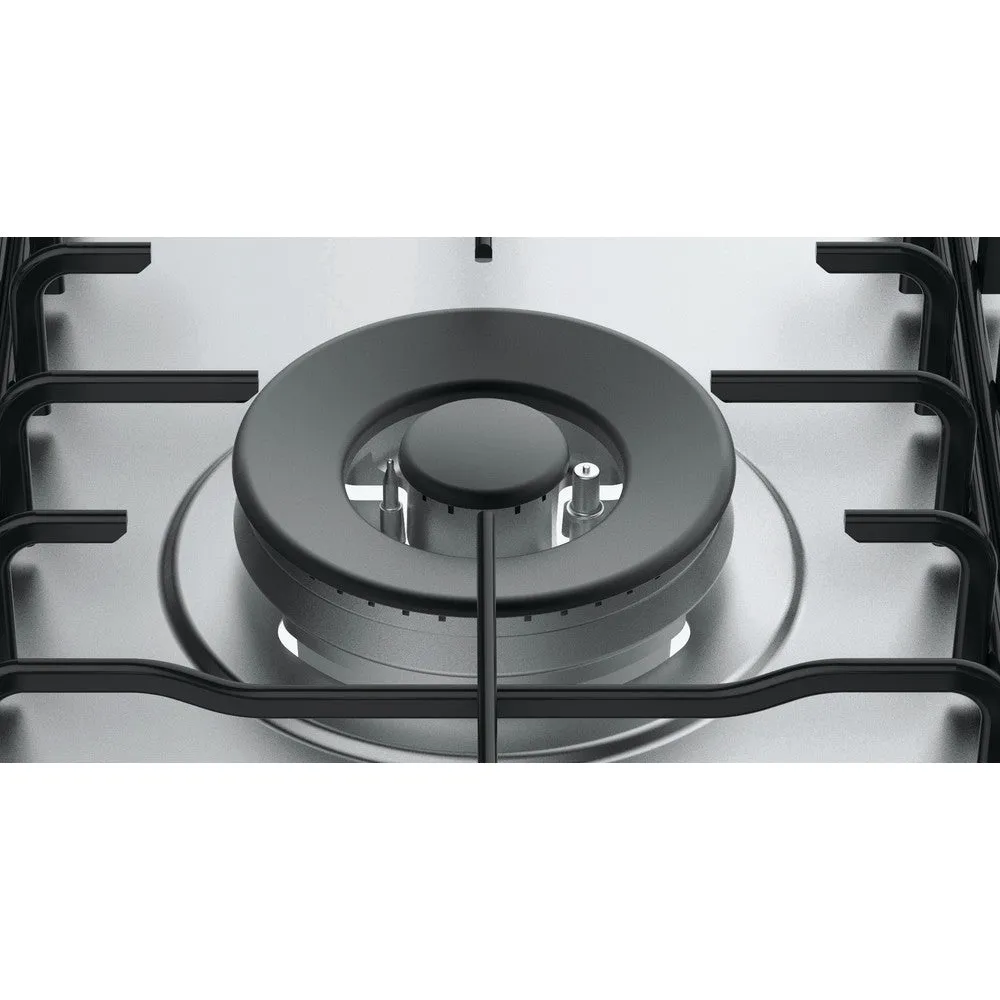 Hotpoint PPH75PDFIXUK 75cm Gas Hob With 5 Burner Stainless Steel