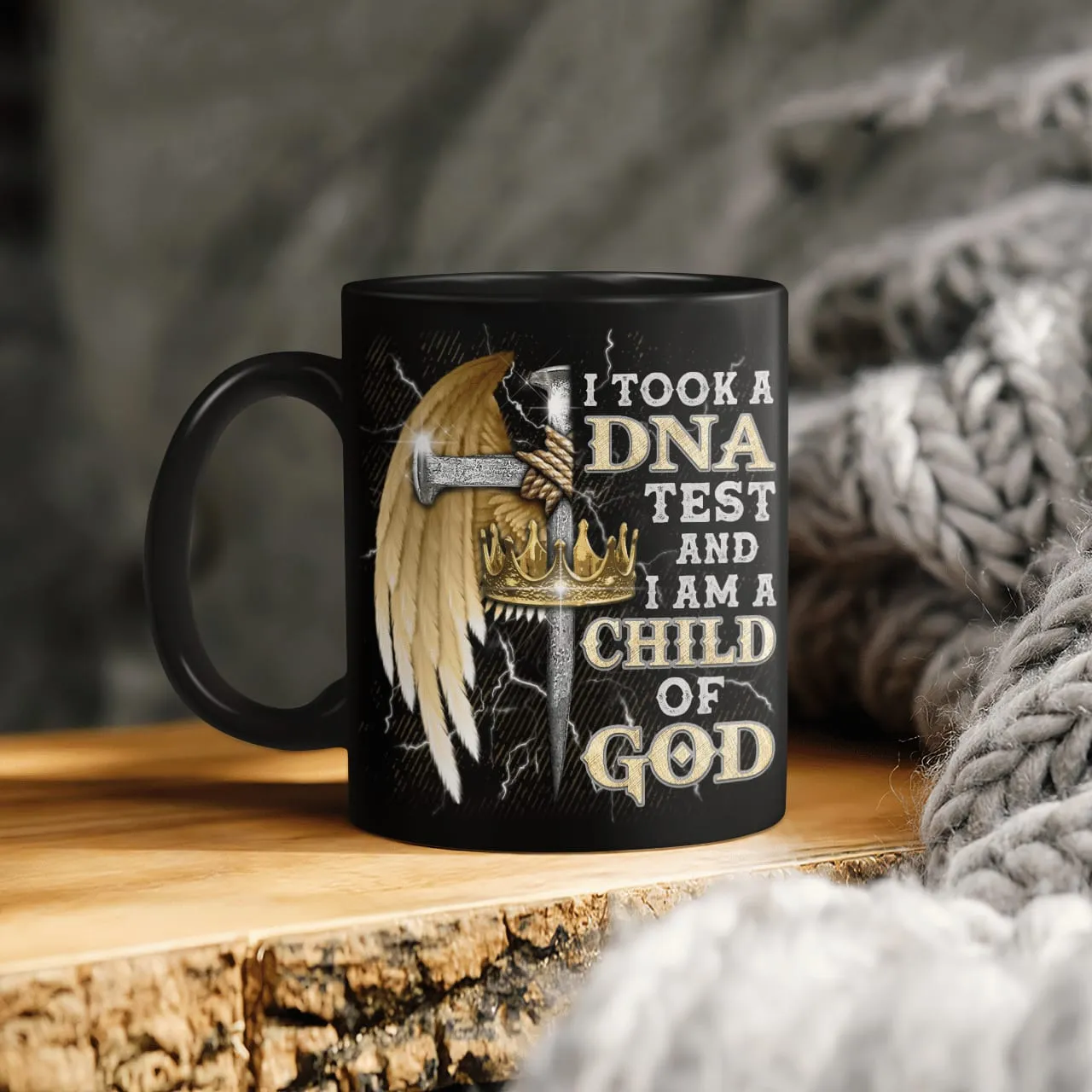 I Took A Dna Test And I Am A Child Of God, Christian Mug, Religious Mug, Jesus Mug, Faith Mug