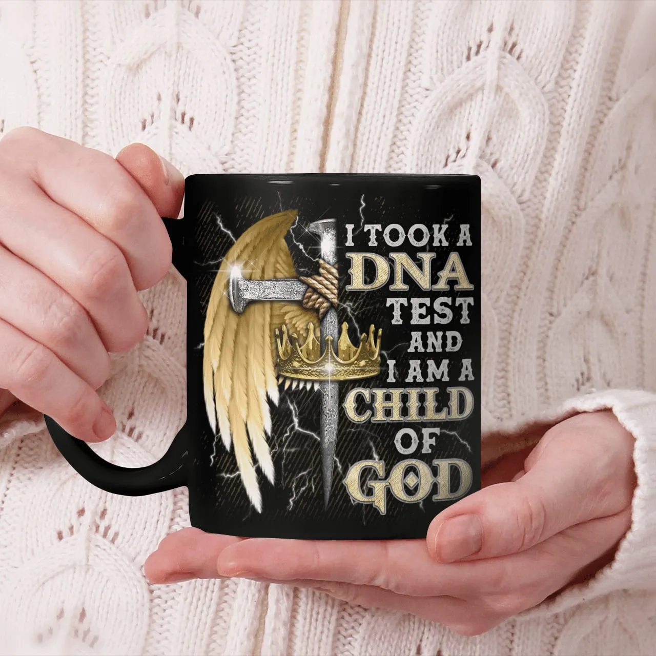 I Took A Dna Test And I Am A Child Of God, Christian Mug, Religious Mug, Jesus Mug, Faith Mug