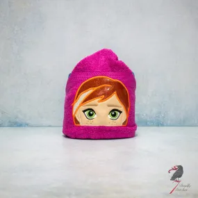 Ice Princess Hooded Bath Towel