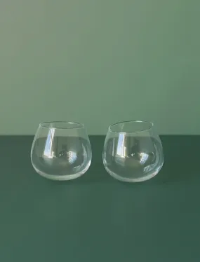 Japanese Stemless Wine Glasses // Pair