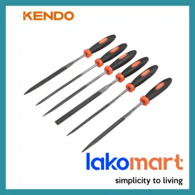 KENDO 6 Pcs Needle File Set 140mm [30181]