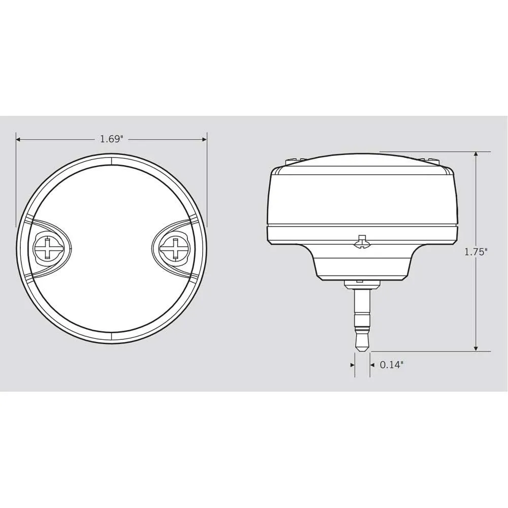 Keystone KTS-MW1-12V-AUX Microwave Sensor for DirectDrive CornCob Bulbs