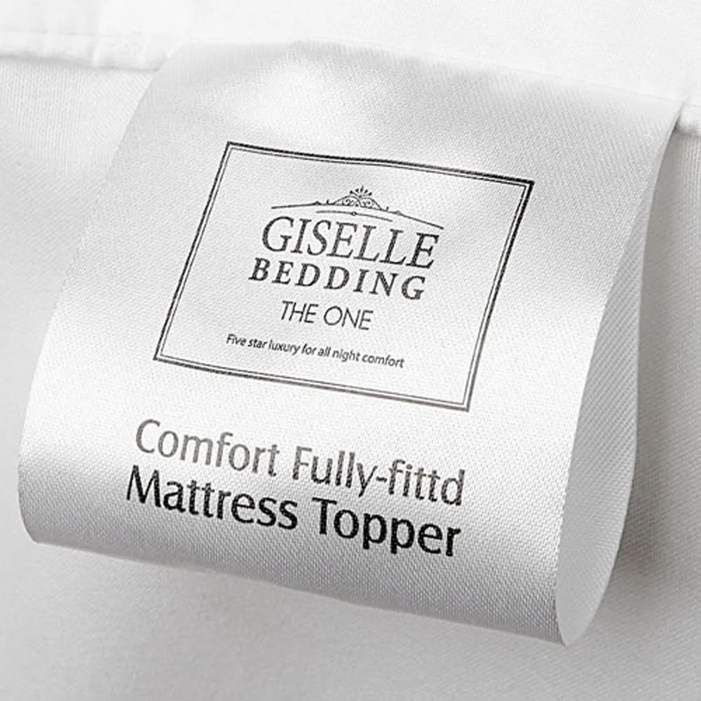 King Giselle Bedding Mattress Topper Pillowtop Protector Pad